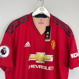 Shop 2018/19 MANCHESTER UNITED MATA #8 *AUTHENTIC* BNWT HOME SHIRT (XXL) ADIDAS, classic football shirts, vintage football shirts & retro soccer jerseys at Cult Kits