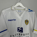 2011/12 LEEDS UNITED HOME SHIRT (M) MACRON