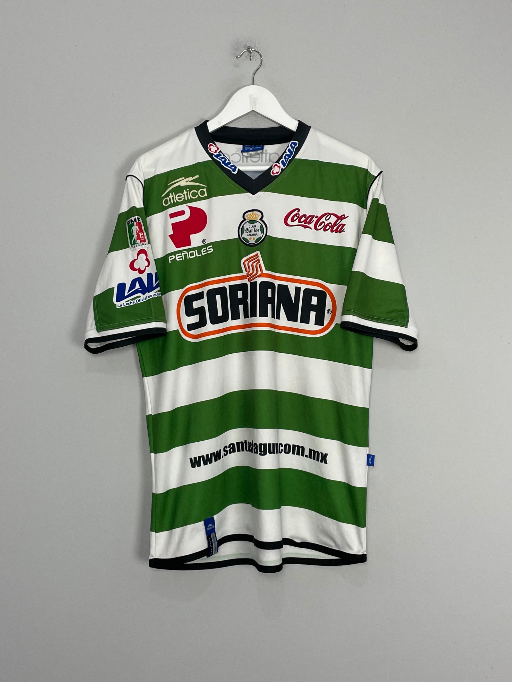2004/05 SANTOS LAGUNA HOME SHIRT (L) ATLETICA