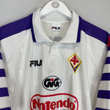 1997/98 FIORENTINA BATISTUTA #9 AWAY SHIRT (XL) FILA