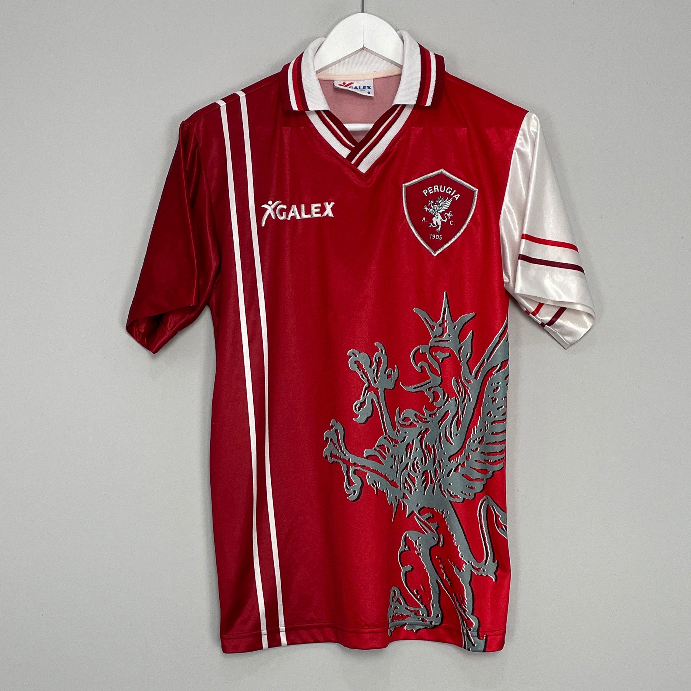 Shop 1998/99 PERUGIA HOME SHIRT (S) GALEX, classic football shirts, vintage football shirts & retro soccer jerseys at Cult Kits
