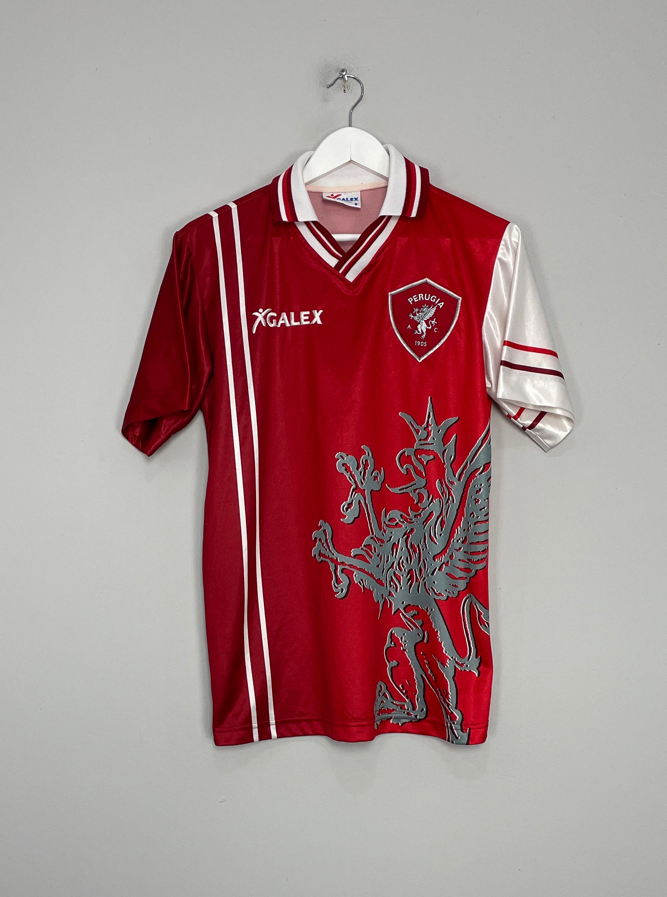 Shop 1998/99 PERUGIA HOME SHIRT (S) GALEX, classic football shirts, vintage football shirts & retro soccer jerseys at Cult Kits