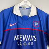 1997/99 RANGERS GATTUSO #22 HOME SHIRT (M) NIKE