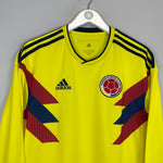 Shop 2018/19 COLOMBIA L/S HOME SHIRT (L) ADIDAS, classic football shirts, vintage football shirts & retro soccer jerseys at Cult Kits