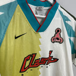 Shop 1996/97 SAN JOSE CLASH HOME SHIRT (M) NIKE, classic football shirts, vintage football shirts & retro soccer jerseys at Cult Kits