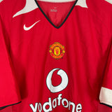 2004/06 MANCHESTER UNITED RONALDO #7 HOME SHIRT (XXL) NIKE