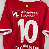Shop 2022/23 NORDSJAELLAND DIOMANDE #10 HOME SHIRT (XXL) NIKE, classic football shirts, vintage football shirts & retro soccer jerseys at Cult Kits