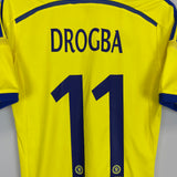 2014/15 CHELSEA DROGBA #11 AWAY SHIRT (S) ADIDAS