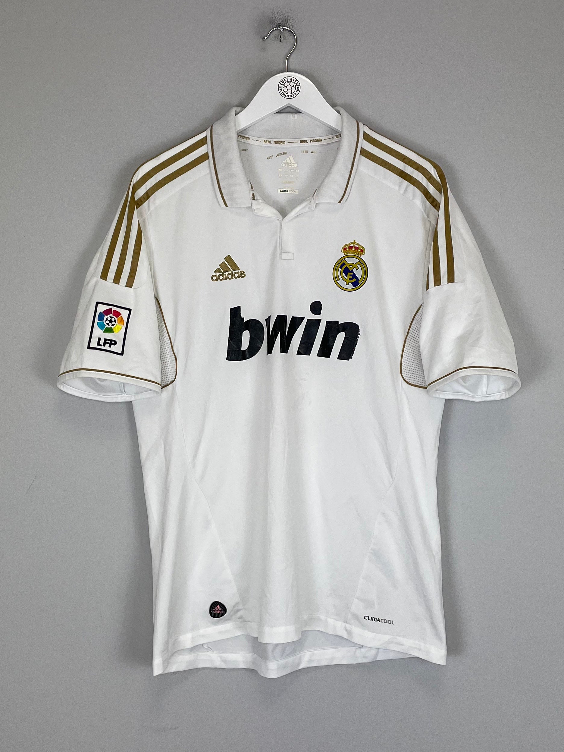 Shop 2011/12 REAL MADRID OZIL #23 HOME SHIRT (L) ADIDAS, classic football shirts, vintage football shirts & retro soccer jerseys at Cult Kits