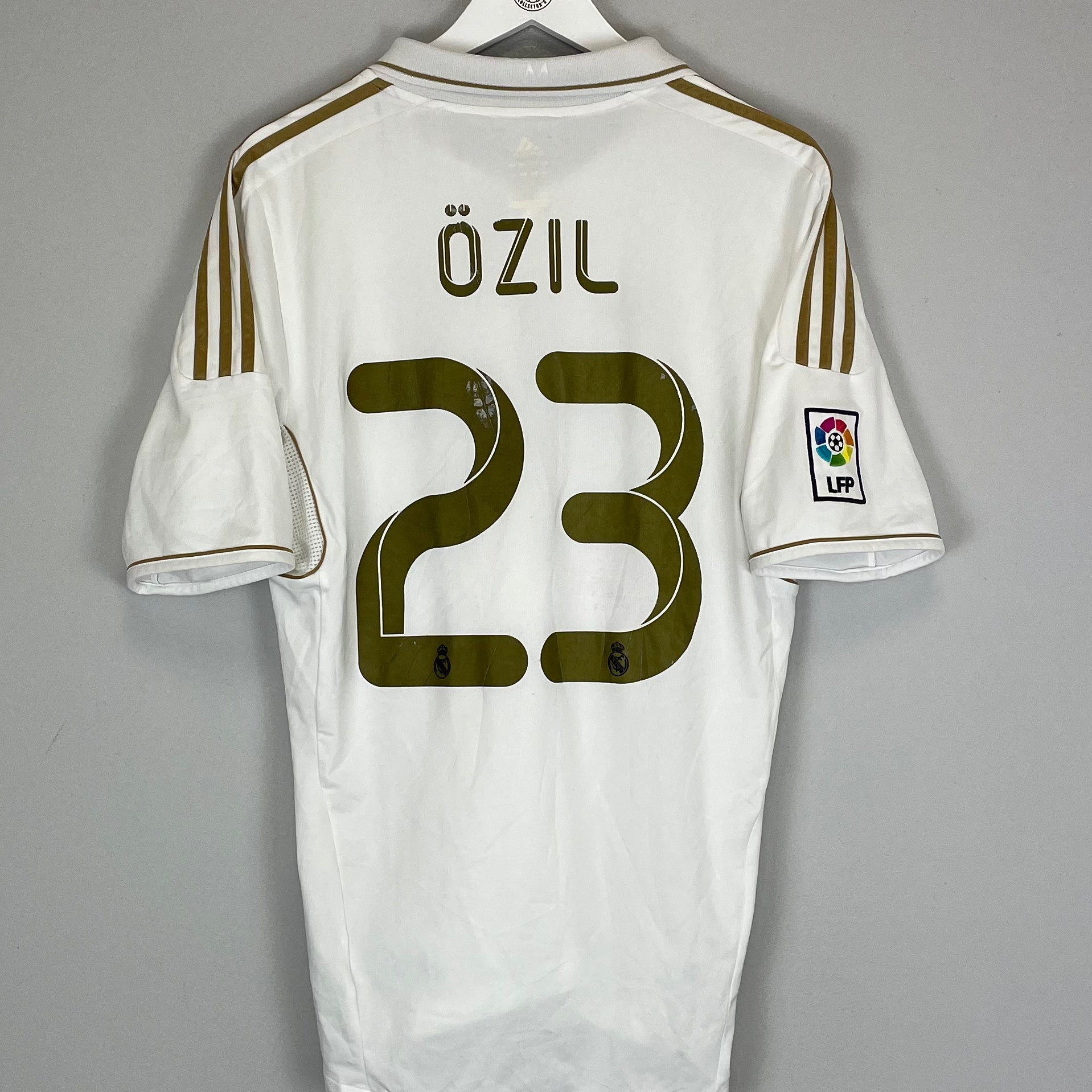 2011/12 REAL MADRID OZIL #23 HOME SHIRT (L) ADIDAS – Cult Kits