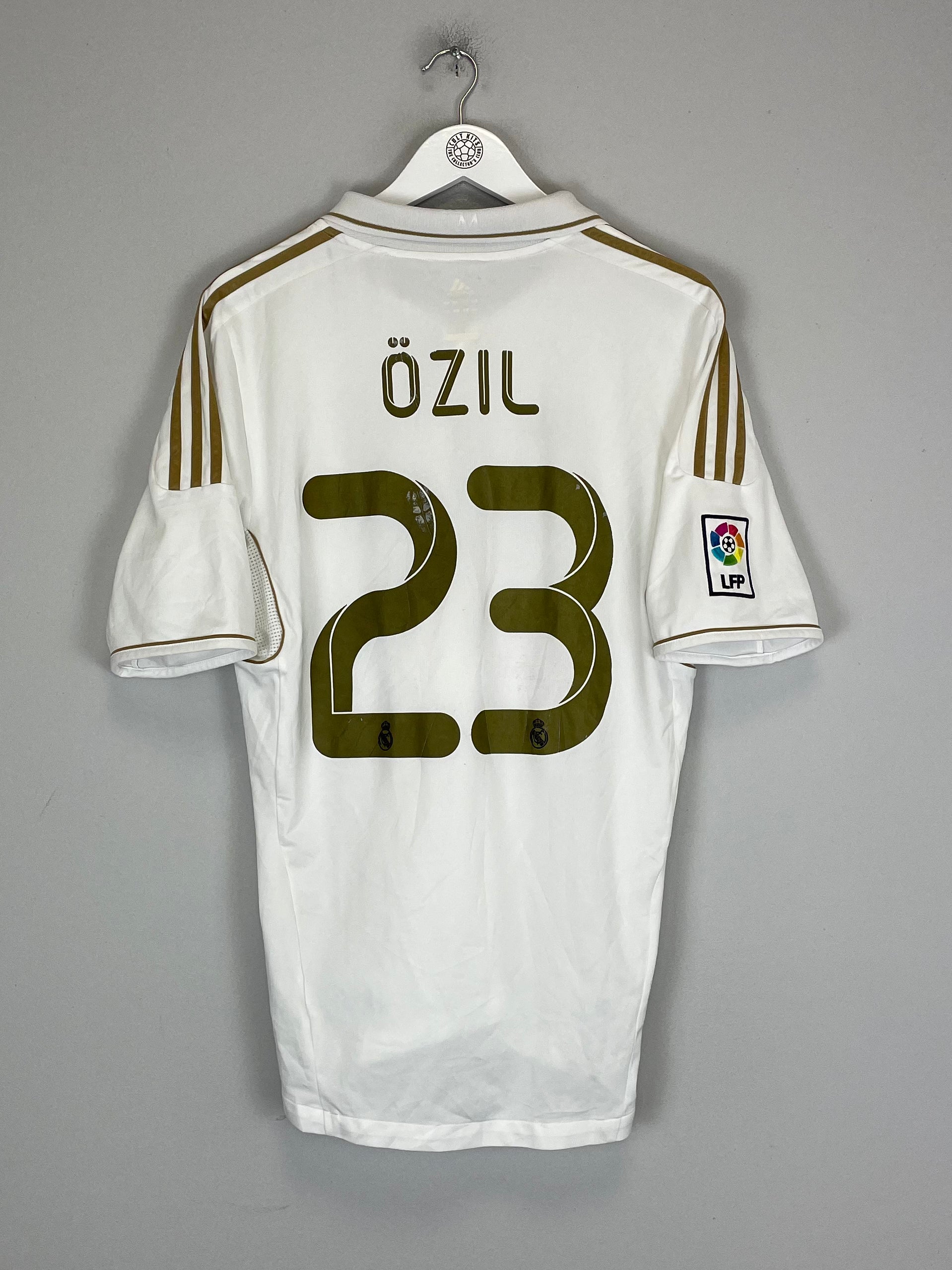Shop 2011/12 REAL MADRID OZIL #23 HOME SHIRT (L) ADIDAS, classic football shirts, vintage football shirts & retro soccer jerseys at Cult Kits