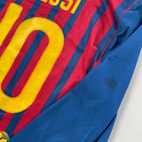 2011/12 Barcelona Messi #10 Home Shirt L/S *Player Issue* (L) Nike