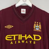2012/13 MANCHESTER CITY KUN AGUERO #16 L/S AWAY SHIRT (M/L) UMBRO