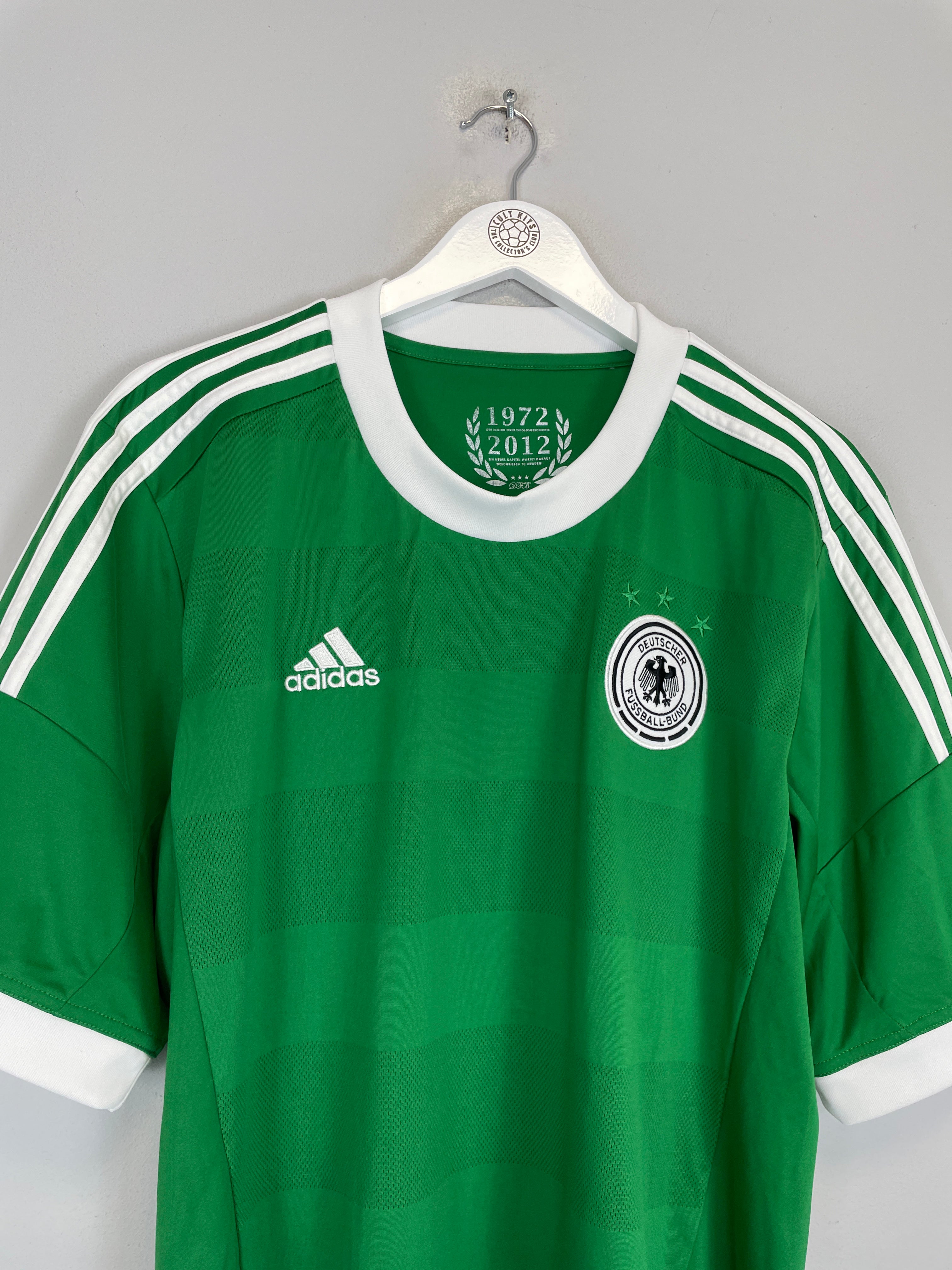 Shop 2012/13 GERMANY AWAY SHIRT (XL) ADIDAS, classic football shirts, vintage football shirts & retro soccer jerseys at Cult Kits