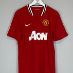 Shop 2011/12 MANCHESTER UNITED CHICHARITO #14 HOME SHIRT (L) NIKE, classic football shirts, vintage football shirts & retro soccer jerseys at Cult Kits