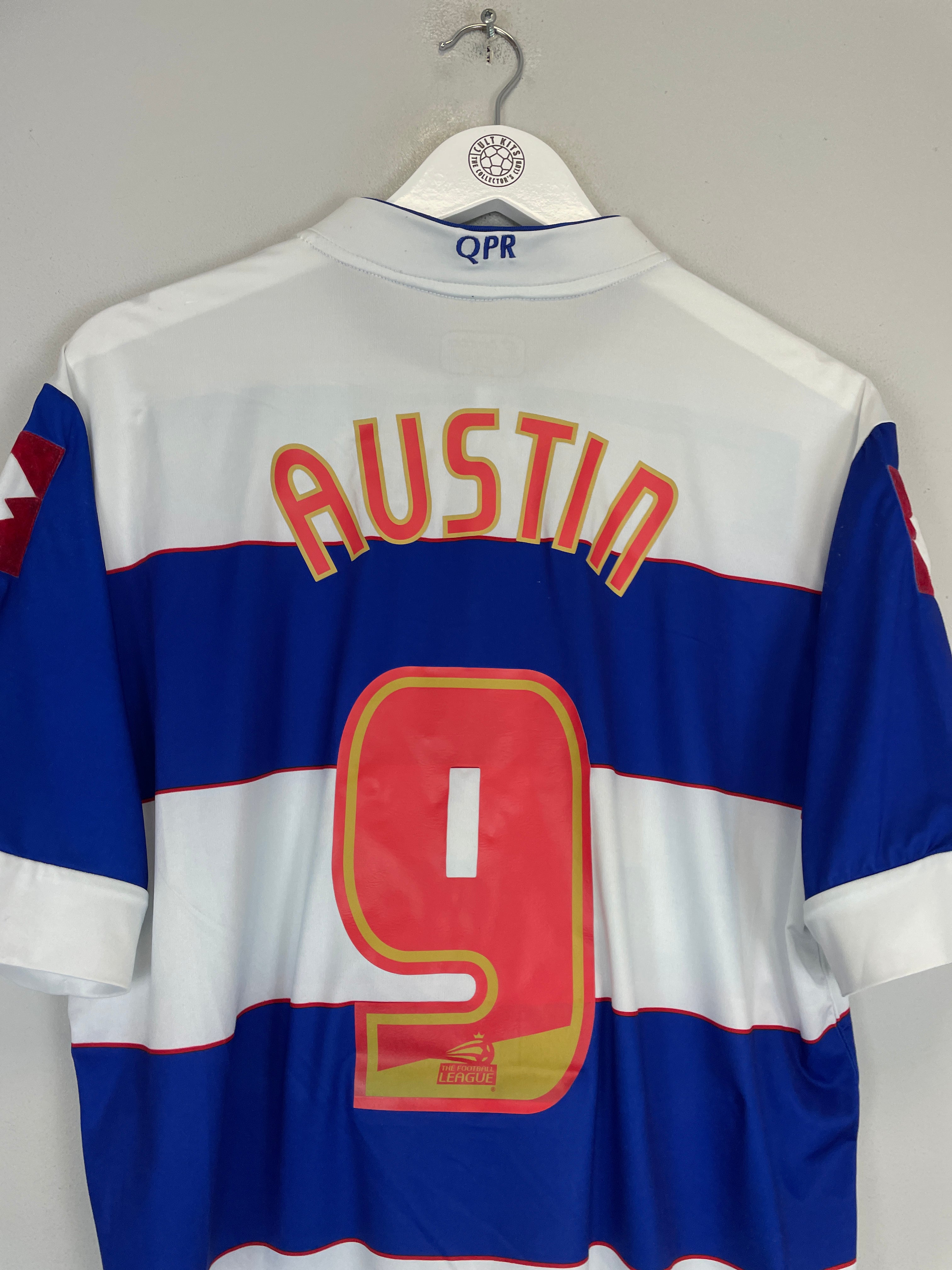 Shop 2013/14 QPR AUSTIN #9 HOME SHIRT (XL) LOTTO, classic football shirts, vintage football shirts & retro soccer jerseys at Cult Kits