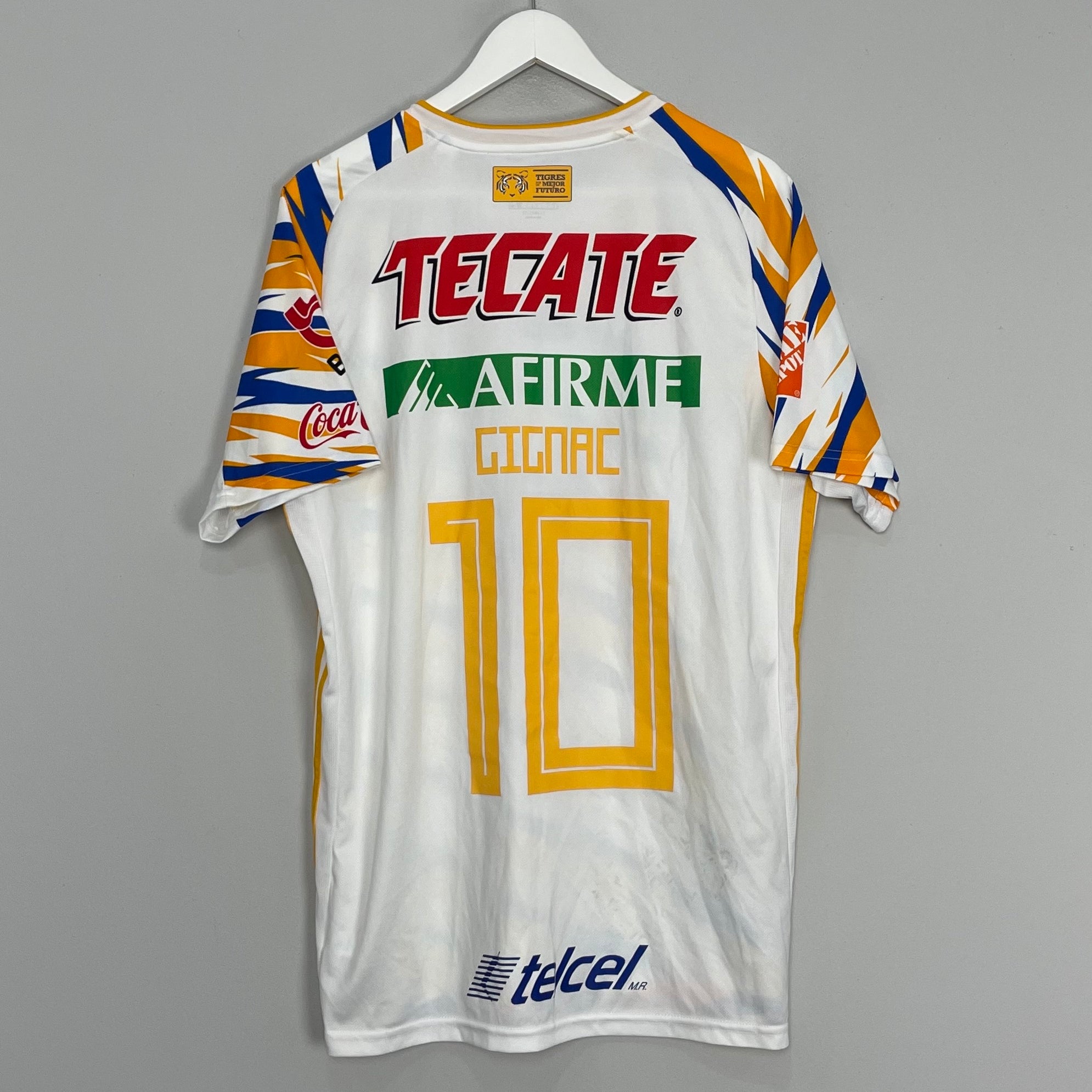 Shop 2018/19 TIGRES GIGNAC #10 THIRD SHIRT (L) ADIDAS, classic football shirts, vintage football shirts & retro soccer jerseys at Cult Kits