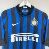 2011/12 INTER MILAN J.ZANETTI #4 HOME SHIRT (S) NIKE