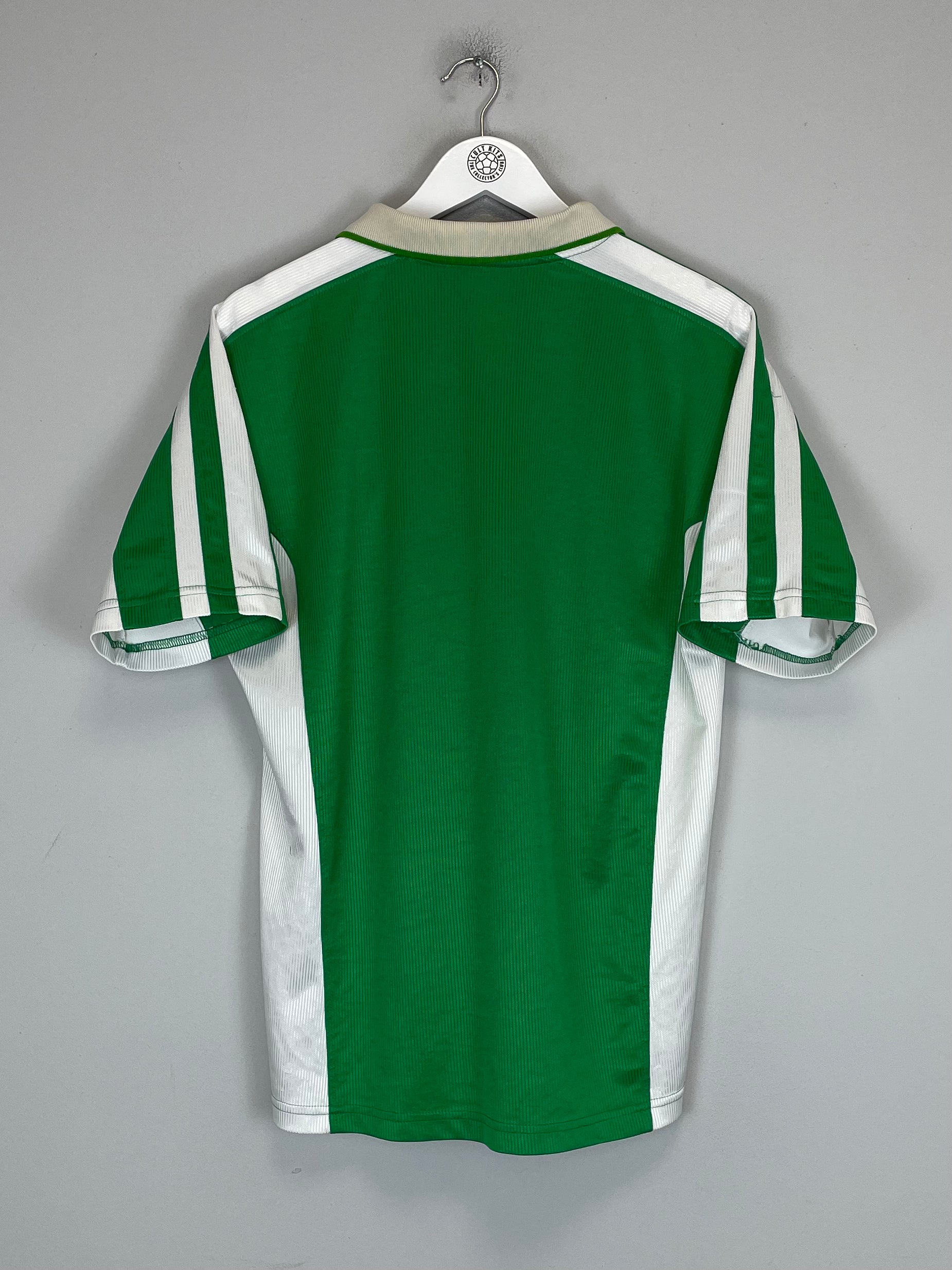 Shop 2000/01 RACING DE FERROL HOME SHIRT (M) UMBRO, classic football shirts, vintage football shirts & retro soccer jerseys at Cult Kits