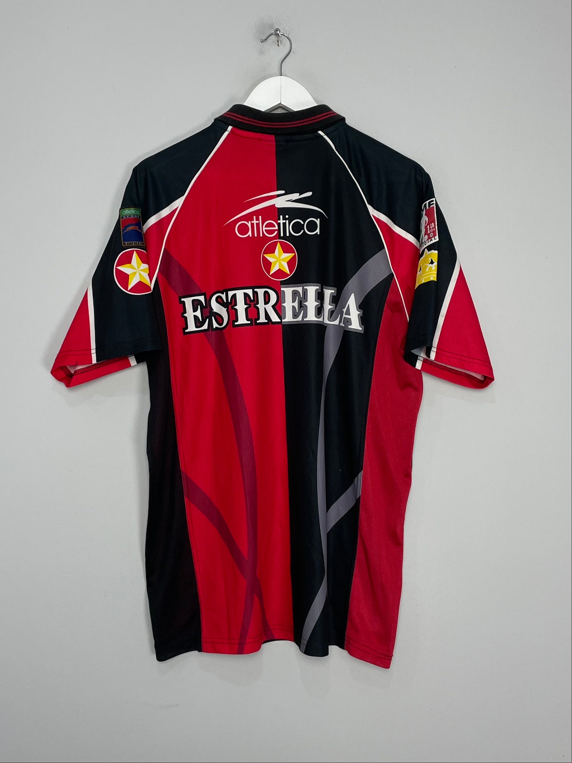 Shop 1998/99 ATLAS HOME SHIRT (M) ATLETICA, classic football shirts, vintage football shirts & retro soccer jerseys at Cult Kits