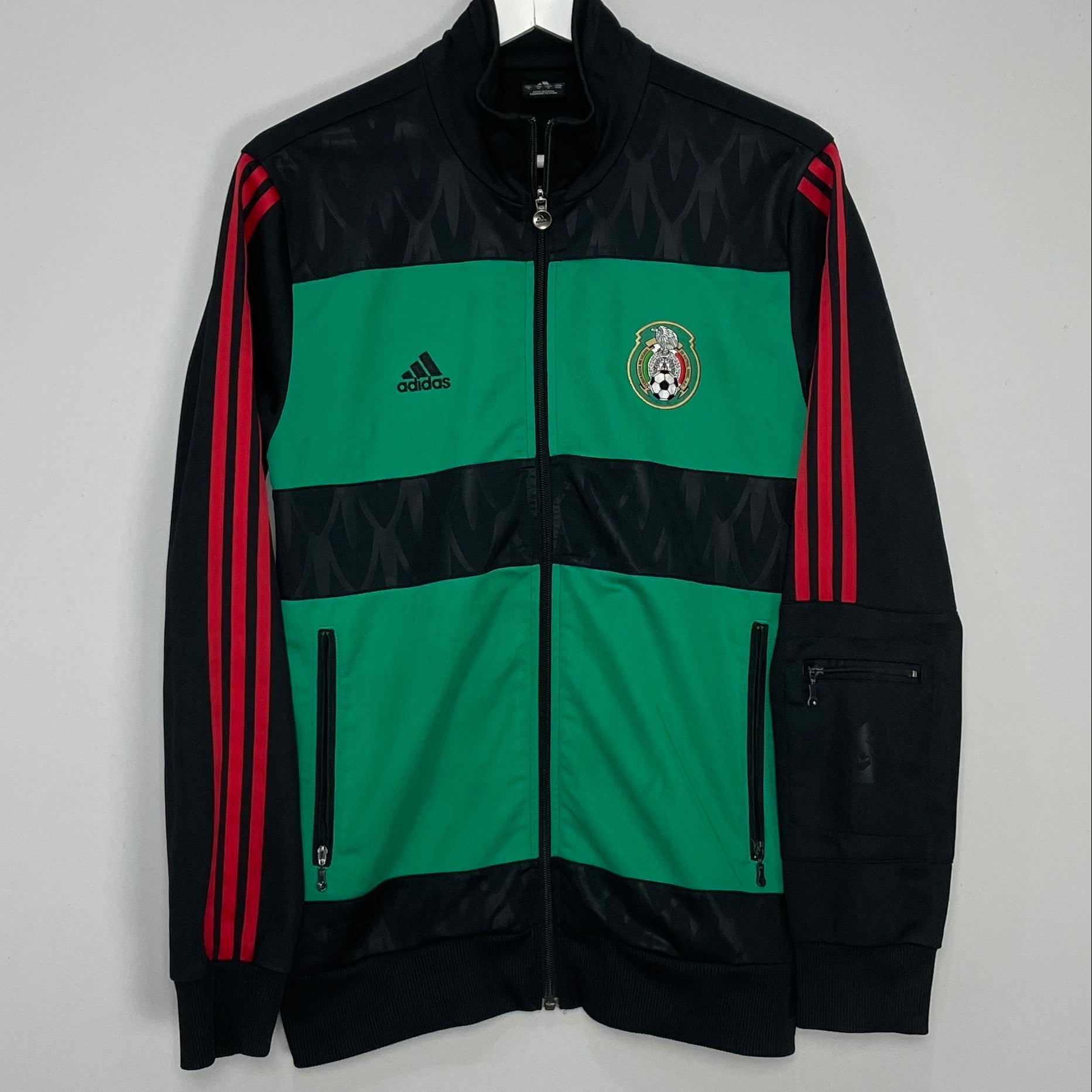 Shop 2010/11 MEXICO TRACK JACKET (M) ADIDAS, classic football shirts, vintage football shirts & retro soccer jerseys at Cult Kits