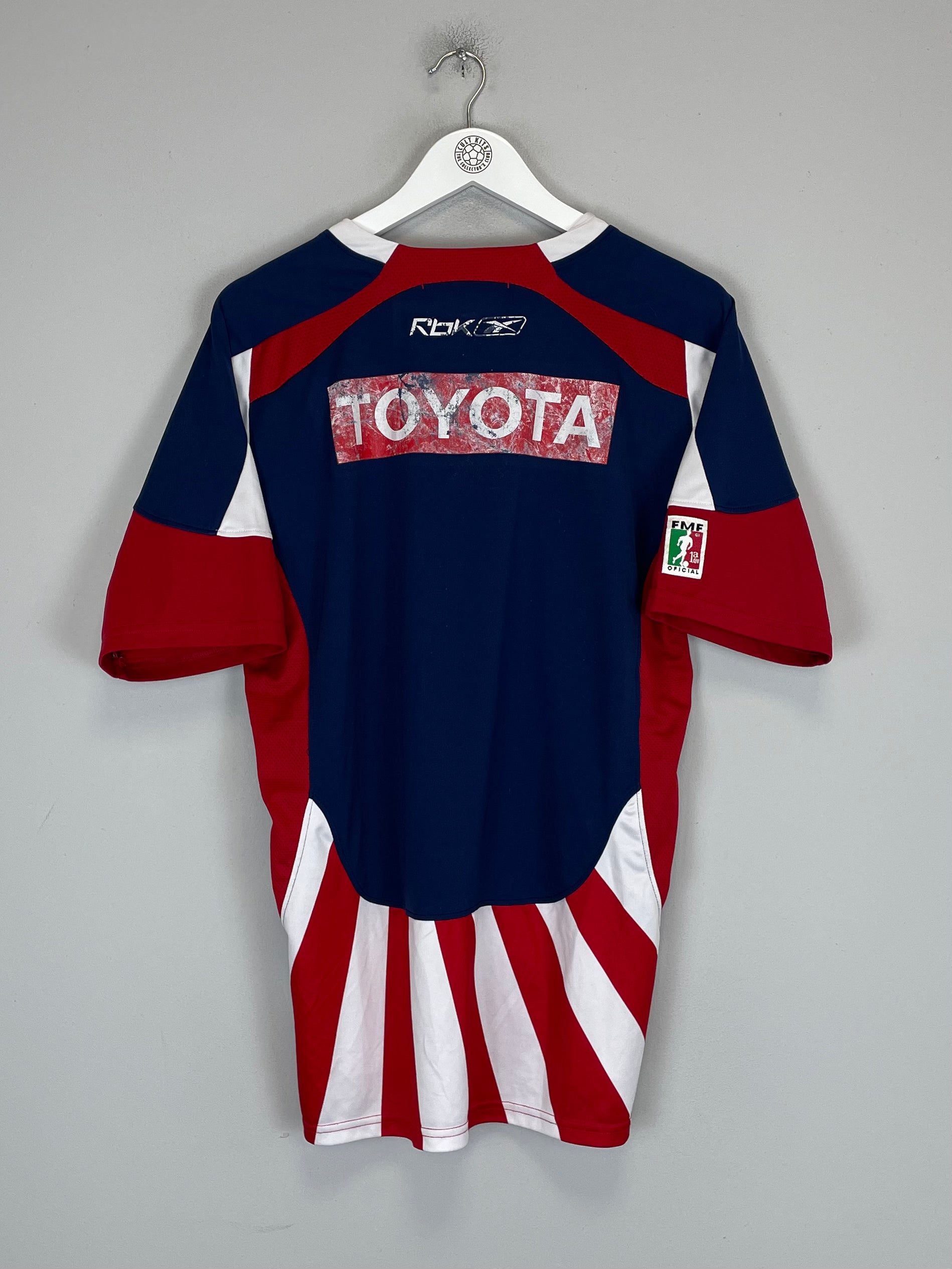 Shop 2008/09 CHIVAS GUADALAJARA *SIGNED* HOME SHIRT (M) REEBOK, classic football shirts, vintage football shirts & retro soccer jerseys at Cult Kits
