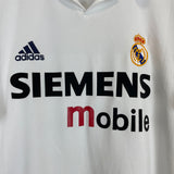 2002/03 REAL MADRID RONALDO #11 *CENTENARY* HOME SHIRT (L) ADIDAS