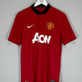 Shop 2013/14 MANCHESTER UNITED V.PERSIE #20 HOME SHIRT (M) NIKE, classic football shirts, vintage football shirts & retro soccer jerseys at Cult Kits