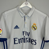 Shop 2016/17 REAL MADRID RONALDO #7 HOME SHIRT (M) ADIDAS, classic football shirts, vintage football shirts & retro soccer jerseys at Cult Kits