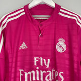 2014/15 REAL MADRID JAMES #10 AWAY SHIRT (L) ADIDAS