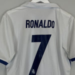Shop 2016/17 REAL MADRID RONALDO #7 HOME SHIRT (L) ADIDAS, classic football shirts, vintage football shirts & retro soccer jerseys at Cult Kits
