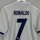 Shop 2016/17 REAL MADRID RONALDO #7 HOME SHIRT (L) ADIDAS, classic football shirts, vintage football shirts & retro soccer jerseys at Cult Kits