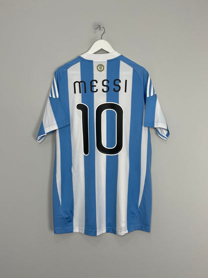2010/11 ARGENTINA MESSI #10 HOME SHIRT (XL) ADIDAS