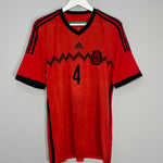 Shop 2014/15 MEXICO R.MARQUEZ #4 AWAY SHIRT (L) ADIDAS, classic football shirts, vintage football shirts & retro soccer jerseys at Cult Kits