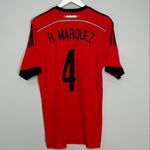 Shop 2014/15 MEXICO R.MARQUEZ #4 AWAY SHIRT (L) ADIDAS, classic football shirts, vintage football shirts & retro soccer jerseys at Cult Kits