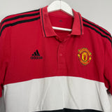 2019/20 MANCHESTER UNITED POLO SHIRT (L) ADIDAS