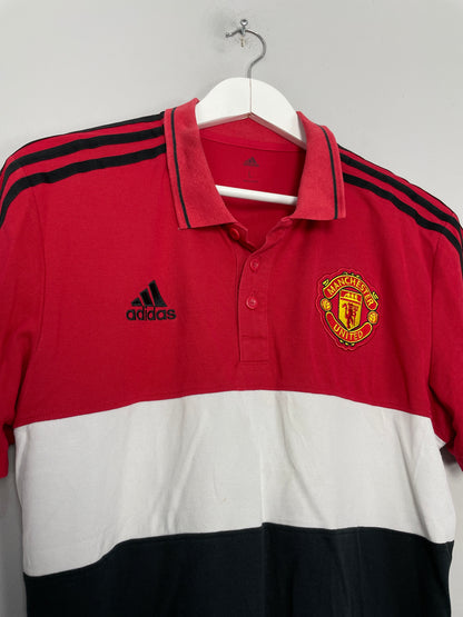 2019/20 MANCHESTER UNITED POLO SHIRT (L) ADIDAS