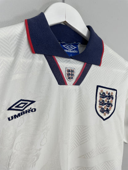1993/95 ENGLAND HOME SHIRT (L.KIDS) UMBRO
