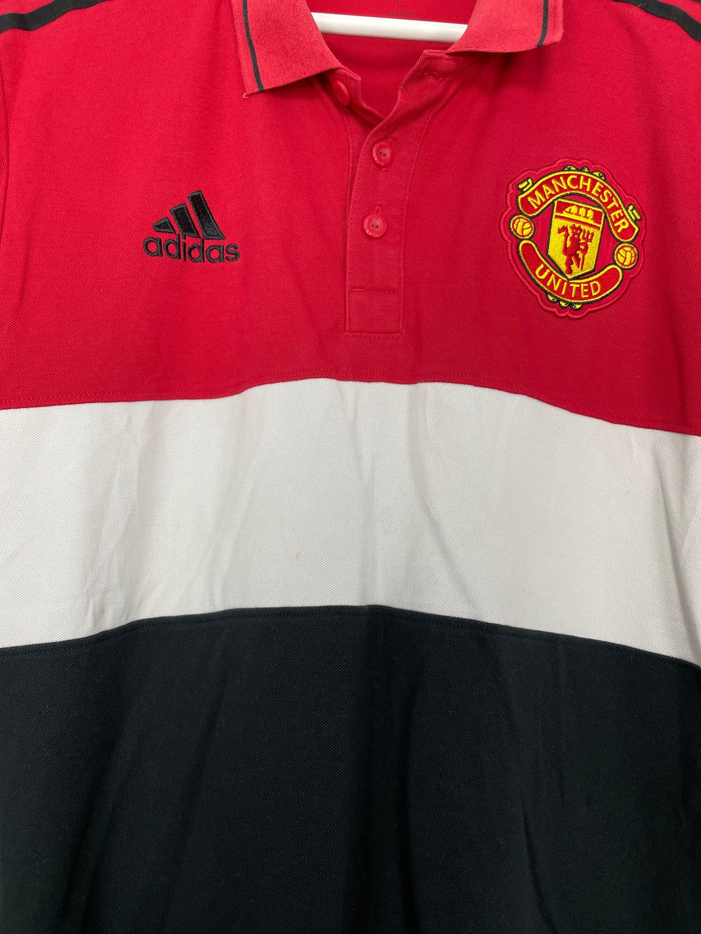 2019/20 MANCHESTER UNITED POLO SHIRT (L) ADIDAS