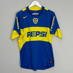 2004/05 BOCA JUNIORS HOME SHIRT (M) NIKE