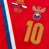 2012/14 Russia Arshavin #10 *Match Issue v Czechia* Home Shirt (L) Adidas