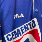 Shop 1998/99 CRUZ AZUL HOME SHIRT (L) FILA, classic football shirts, vintage football shirts & retro soccer jerseys at Cult Kits