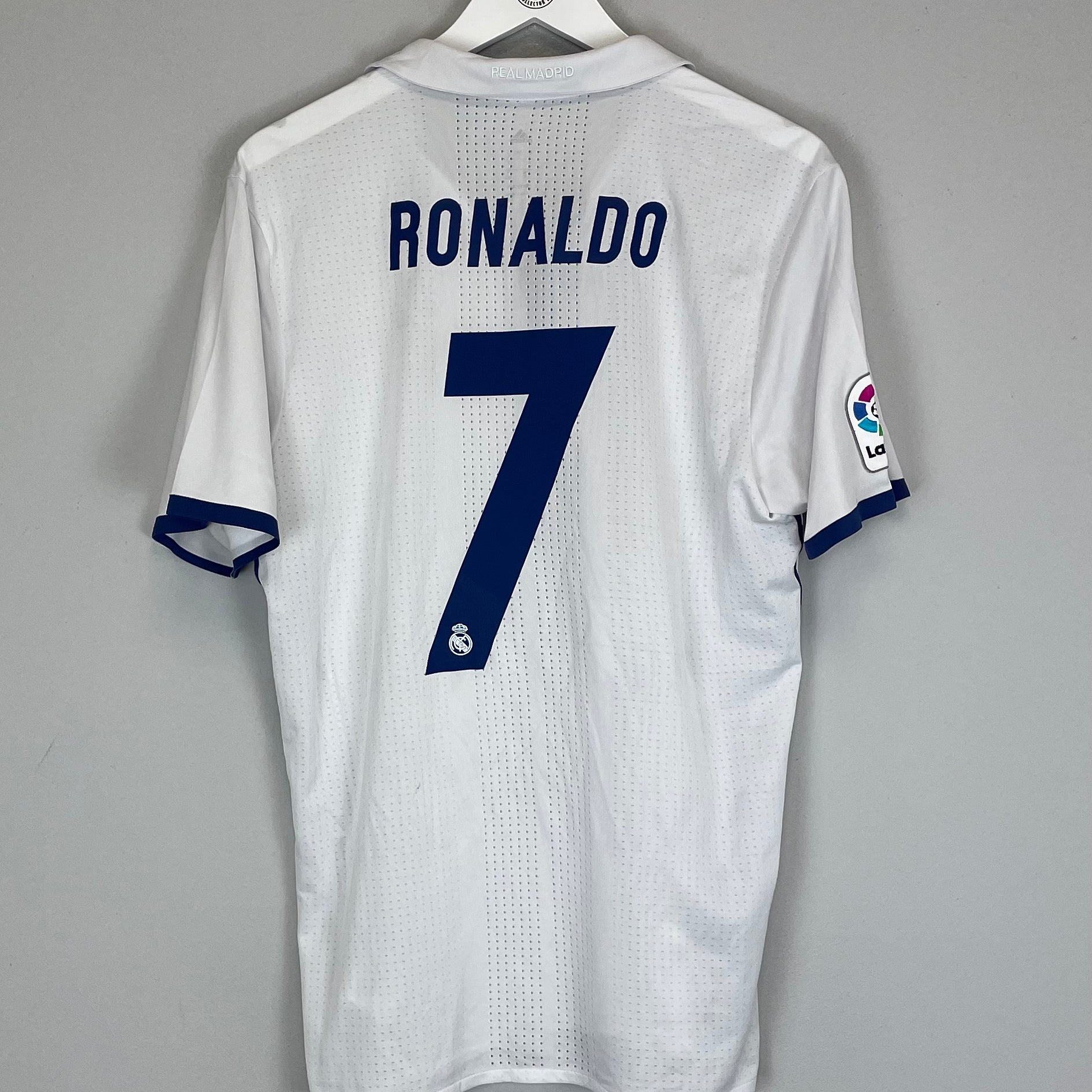 Shop 2016/17 REAL MADRID RONALDO #7 HOME SHIRT (L) ADIDAS, classic football shirts, vintage football shirts & retro soccer jerseys at Cult Kits