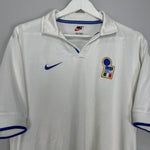 Shop 1997/98 ITALY AWAY SHIRT (M) NIKE, classic football shirts, vintage football shirts & retro soccer jerseys at Cult Kits