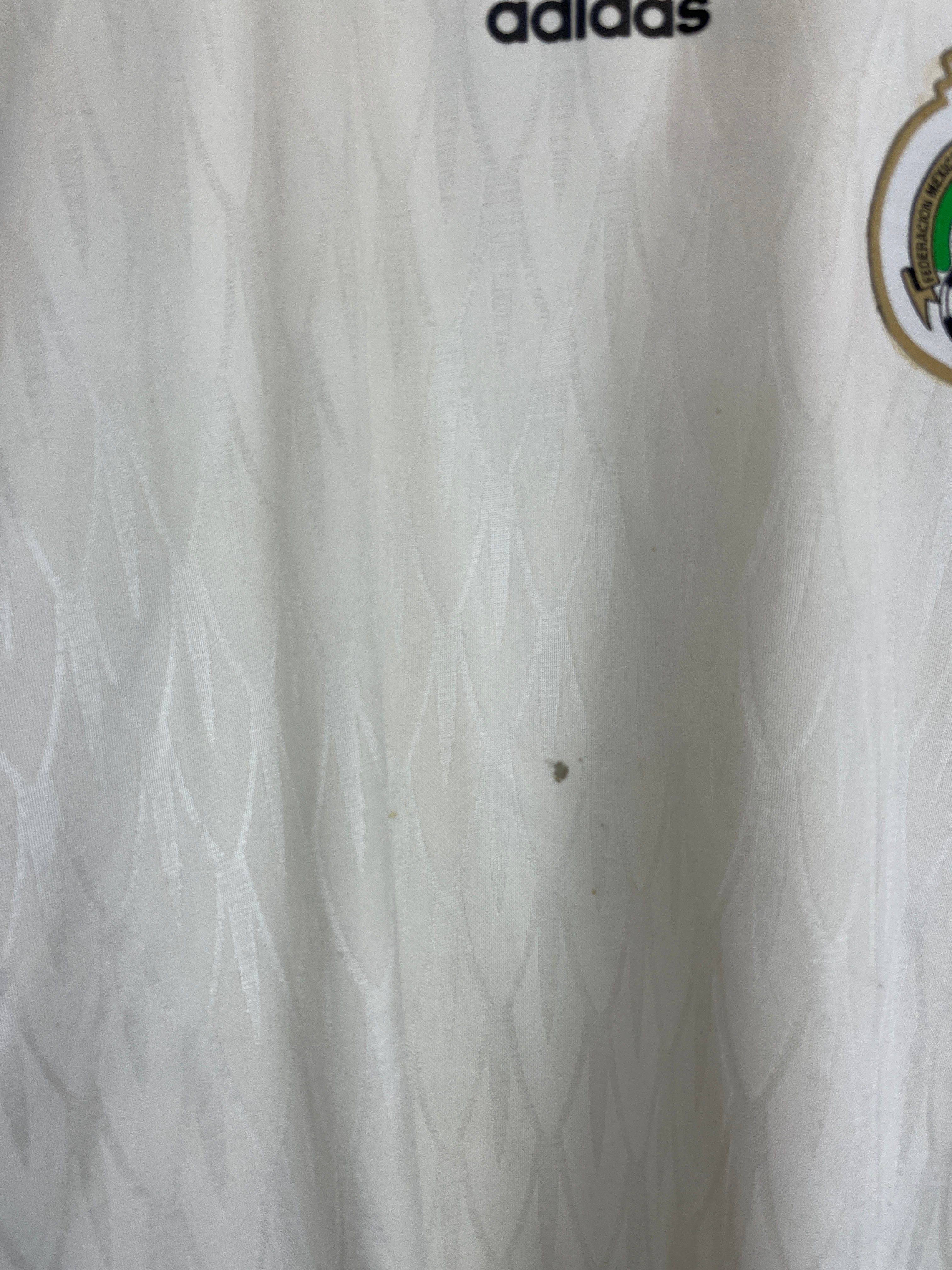 Shop 2010/11 MEXICO *LIMITED EDITION* AWAY SHIRT (L) ADIDAS, classic football shirts, vintage football shirts & retro soccer jerseys at Cult Kits