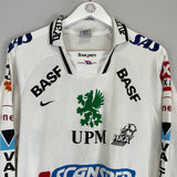 Shop 1998 FC HAKA L/S HOME SHIRT (XL) NIKE, classic football shirts, vintage football shirts & retro soccer jerseys at Cult Kits