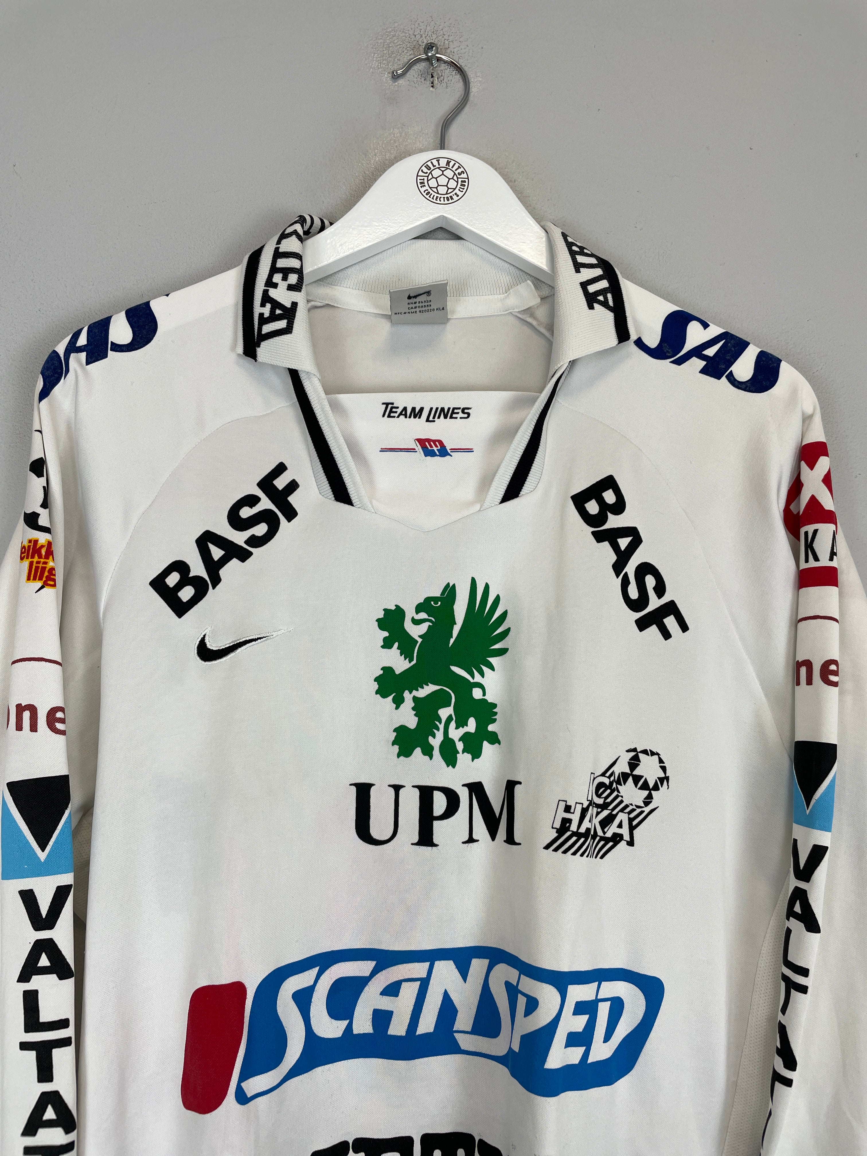 Shop 1998 FC HAKA L/S HOME SHIRT (XL) NIKE, classic football shirts, vintage football shirts & retro soccer jerseys at Cult Kits