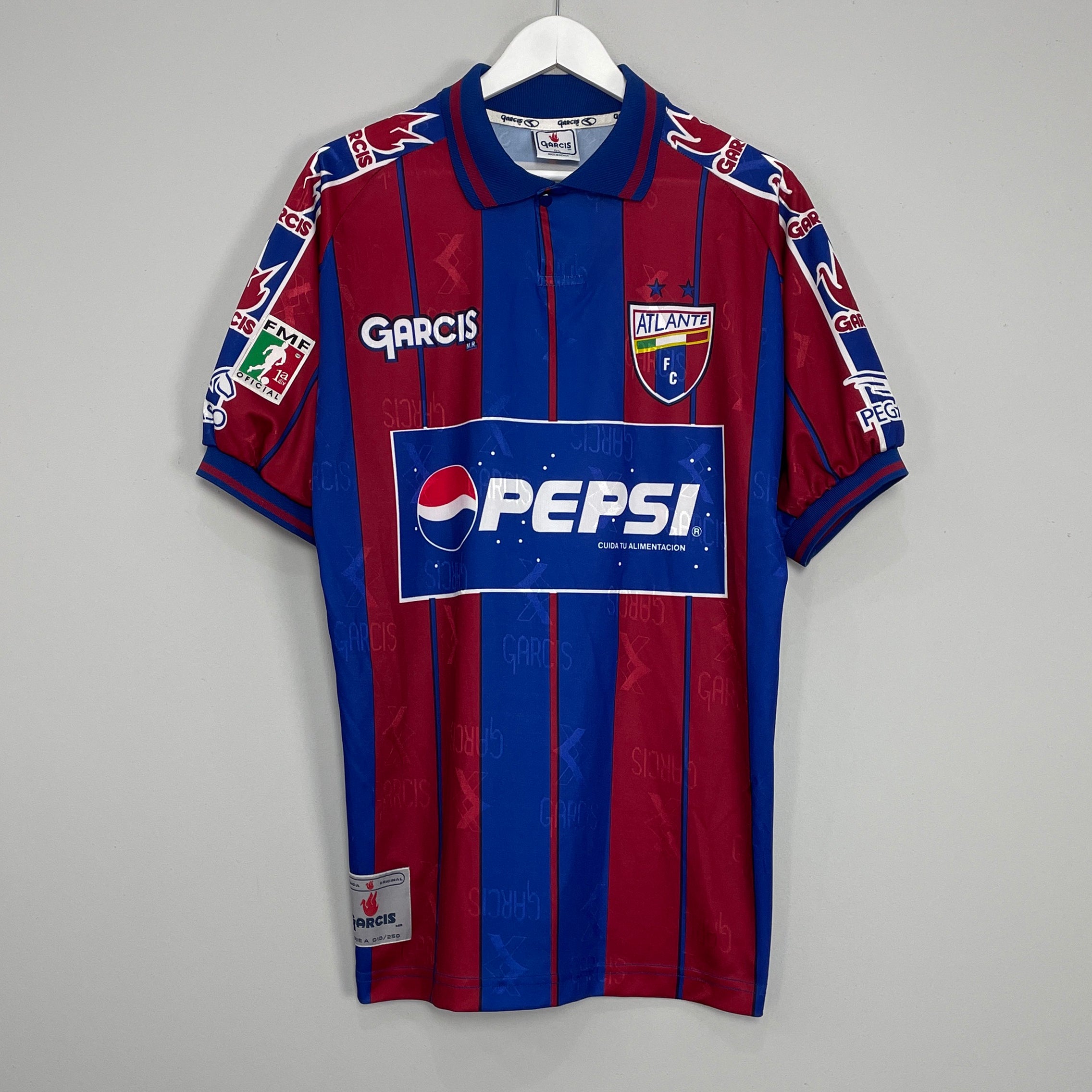 Shop 1999/00 ATLANTE HOME SHIRT (L) GARCIS, classic football shirts, vintage football shirts & retro soccer jerseys at Cult Kits