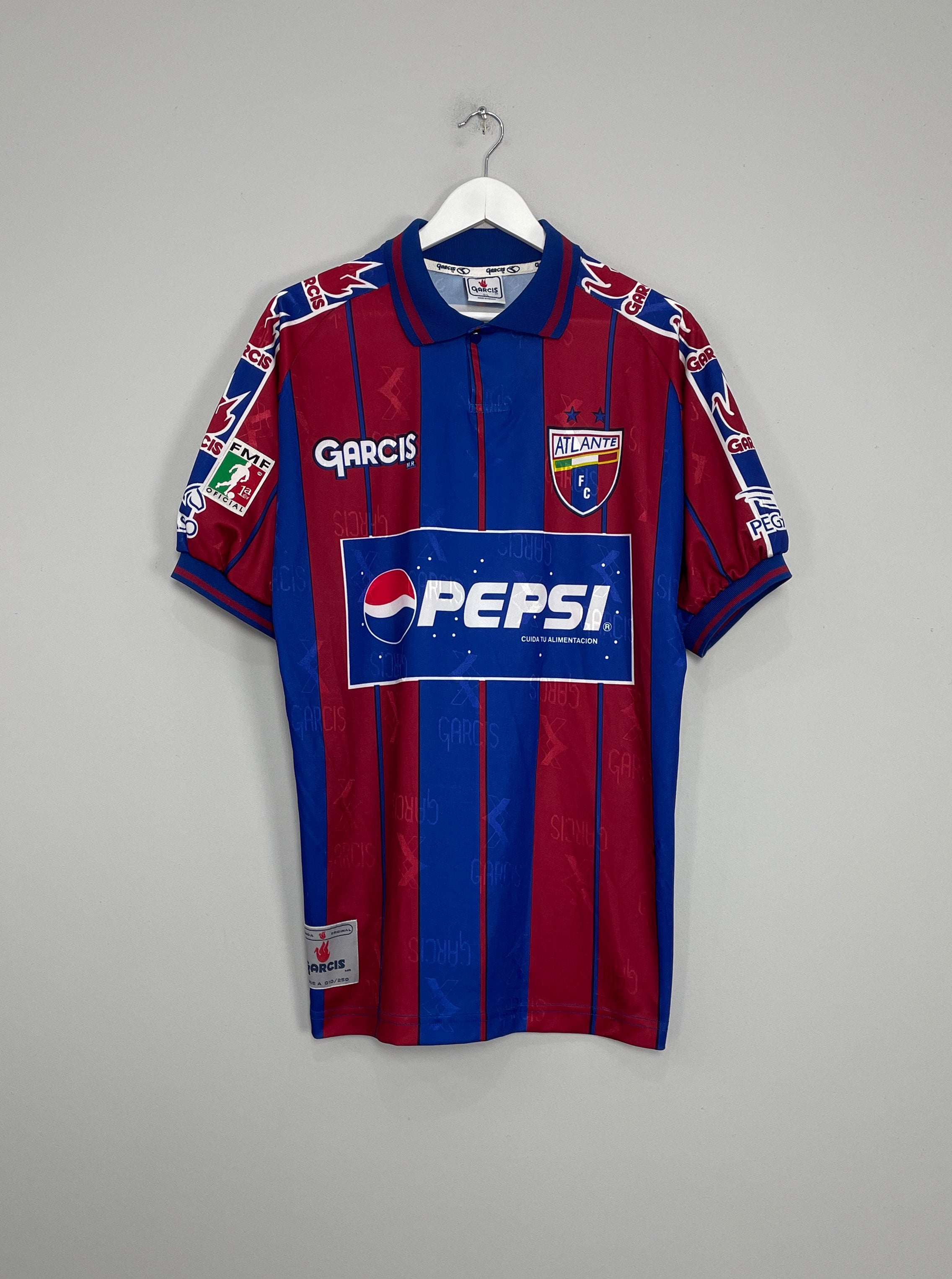 Shop 1999/00 ATLANTE HOME SHIRT (L) GARCIS, classic football shirts, vintage football shirts & retro soccer jerseys at Cult Kits