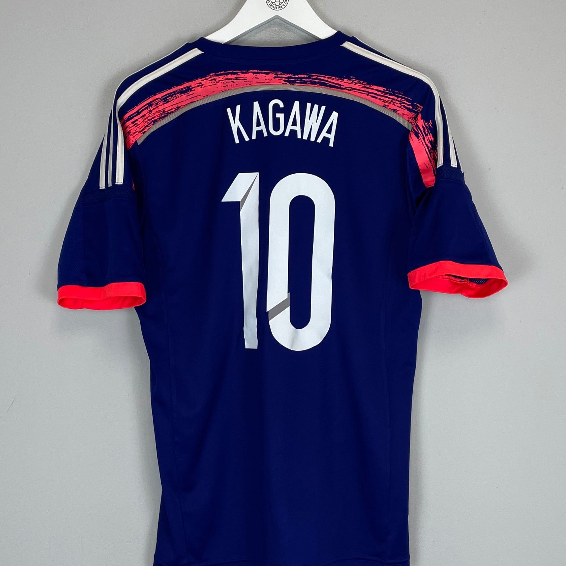 Shop 2014/15 JAPAN KAGAWA #10 HOME SHIRT (M) ADIDAS, classic football shirts, vintage football shirts & retro soccer jerseys at Cult Kits